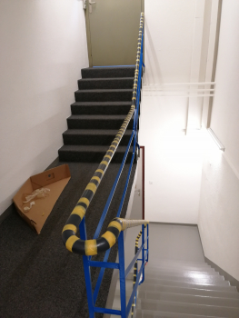 PVC Handlauf Typ. HL33 für 1 1/2 Zoll Rohr 48,3mm